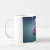 mehrfarbige Rose Kaffeetasse (Links)