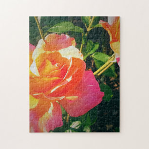 MEHRFARBIGE ROSE PUZZLE