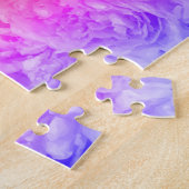 mehrfarbige Rose Puzzle (Seite)