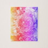 mehrfarbige Rose Puzzle (Vertikal)