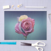 mehrfarbige Rose Seidenpapier (Handwerk)