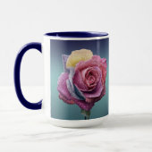 Mehrfarbige Rose Tasse (Links)