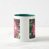 mehrfarbige Rose Tasse (Zentrum)