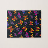 Mehrfarbige Schmetterlinge Puzzle (Horizontal)
