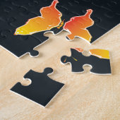 Mehrfarbige Schmetterlinge Puzzle (Seite)