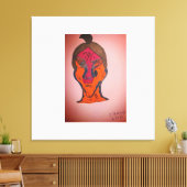 mehrfarbige Science Fiction Leinwanddruck (Insitu (Wohnzimmer))