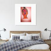 mehrfarbige Science Fiction Leinwanddruck (Insitu (Schlafzimmer))