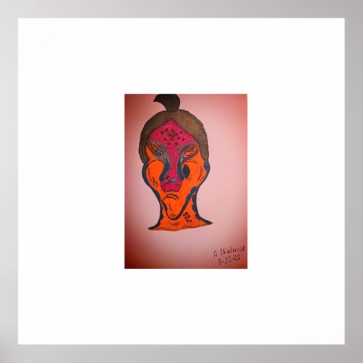 mehrfarbige Science Fiction Poster (Vorne)