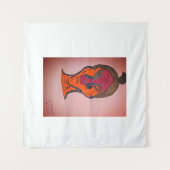 mehrfarbige Science Fiction Wandteppich (Vorderseite (Horizontal))