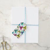 mehrfarbige Spinner Geschenkanhänger (Mit Garn)