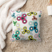 mehrfarbige Spinner Kissen (Decke)