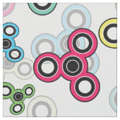 mehrfarbige Spinner Stoff (Nahaufnahme)