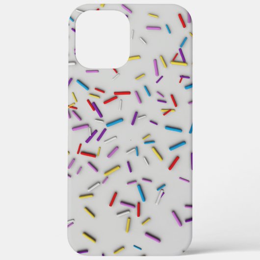 Mehrfarbige Sprinklen Case-Mate iPhone Hülle (Rückseite)