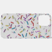 Mehrfarbige Sprinklen Case-Mate iPhone Hülle (Hinten (horizontal))