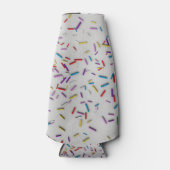 Mehrfarbige Sprinklen Mattiert Flaschenkühler (Vorderseite)