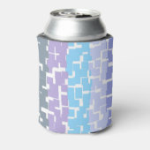 mehrfarbige Streifen Dosenkühler (Kanne Rückseite)