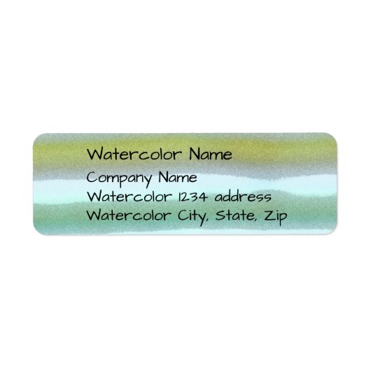 mehrfarbige Streifen, Filmkorn, Aquarellfarben (Vorne)