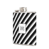 Mehrfarbige Streifen Flachmann (Links)