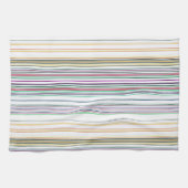 mehrfarbige Streifen Geschirrtuch (Horizontal)