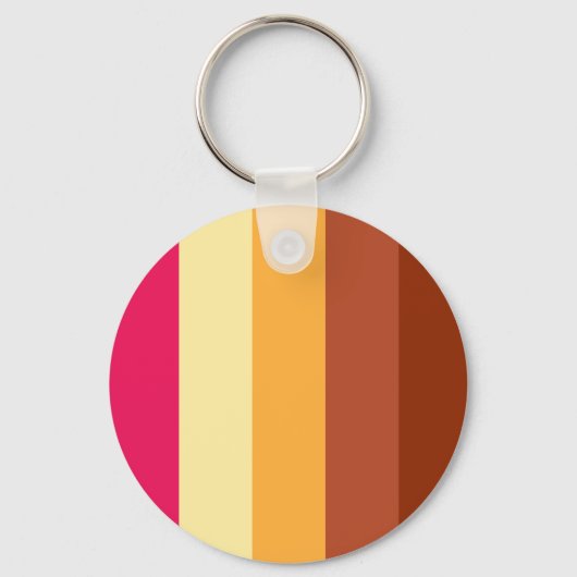 Mehrfarbige Streifen Schlüsselanhänger (Vorderseite)