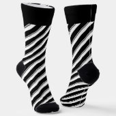 Mehrfarbige Streifen Socken (Gewinkelt)