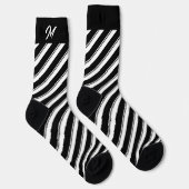 Mehrfarbige Streifen Socken (Rechts)