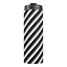 Mehrfarbige Streifen Thermosbecher
