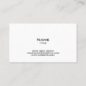 mehrfarbige Streifen Visitenkarte (Rückseite)