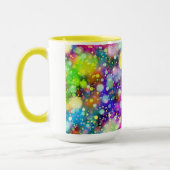 Mehrfarbige Tasse mit zwei Tönen. (Links)