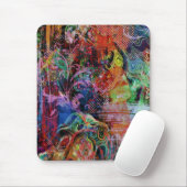 Mehrfarbige Texturen Mousepad (Mit Mouse)