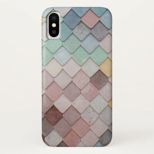 mehrfarbige Tiles Case-Mate iPhone Hülle (Rückseite)