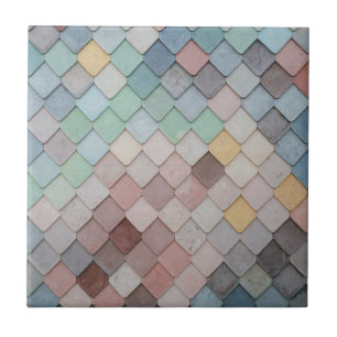 mehrfarbige Tiles Fliese