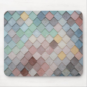 mehrfarbige Tiles Mousepad