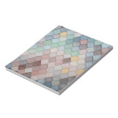 mehrfarbige Tiles Notizblock (Rotiert)