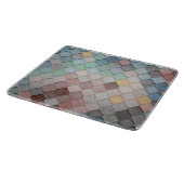 mehrfarbige Tiles Schneidebrett (Ecke)
