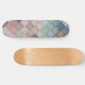 mehrfarbige Tiles Skateboard (Horizontal)