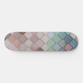 mehrfarbige Tiles Skateboard (Horizontal)
