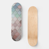 mehrfarbige Tiles Skateboard (Vorderseite)