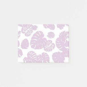 Mehrfarbige tropische Blätter 10 Post-it Klebezettel