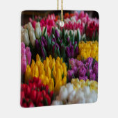 mehrfarbige Tulips Keramikornament (Rechts)