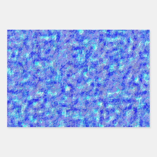 mehrfarbige Umschlagpapier-Blätter (Set von drei) Geschenkpapier Set (Vorderseite)