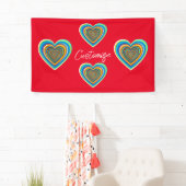 Mehrfarbige Valentinherz Thunder_Cove Banner (Insitu)