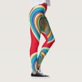 Mehrfarbige Valentinherz Thunder_Cove Leggings (Rechts)