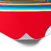 Mehrfarbige Valentinherz Thunder_Cove Poster (Ecke)