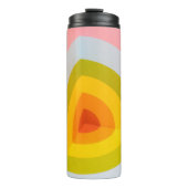 mehrfarbige Wandkunst Thermosbecher (Vorderseite)