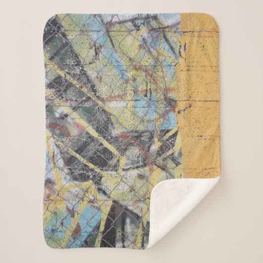 mehrfarbige Wandmalerei Sherpadecke (Vorderseite)