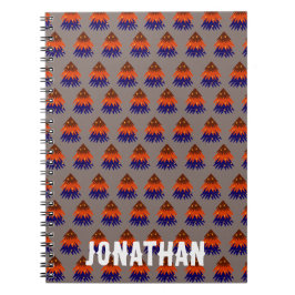 Mehrfarbige Weihnachtsbaume - Notebook Notizblock