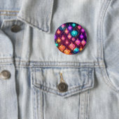Mehrfarbige Weihnachtsbeleuchtung Button (Beispiel)