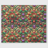 ~ mehrfarbige Weihnachtsgeschenke ~ Geschenkpapier (Flach)