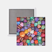 mehrfarbige Weine Magnet (Vorderseite/Rückseite)